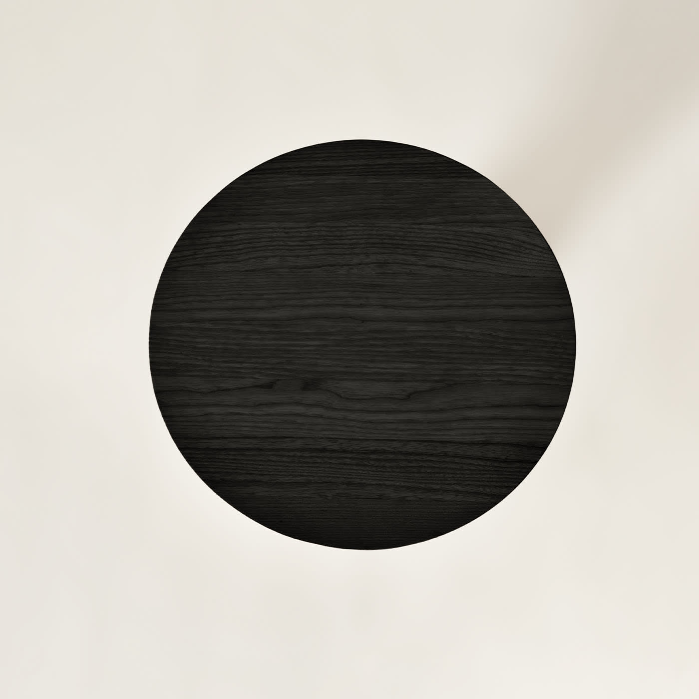 Capitello Black Contemporary Side Table