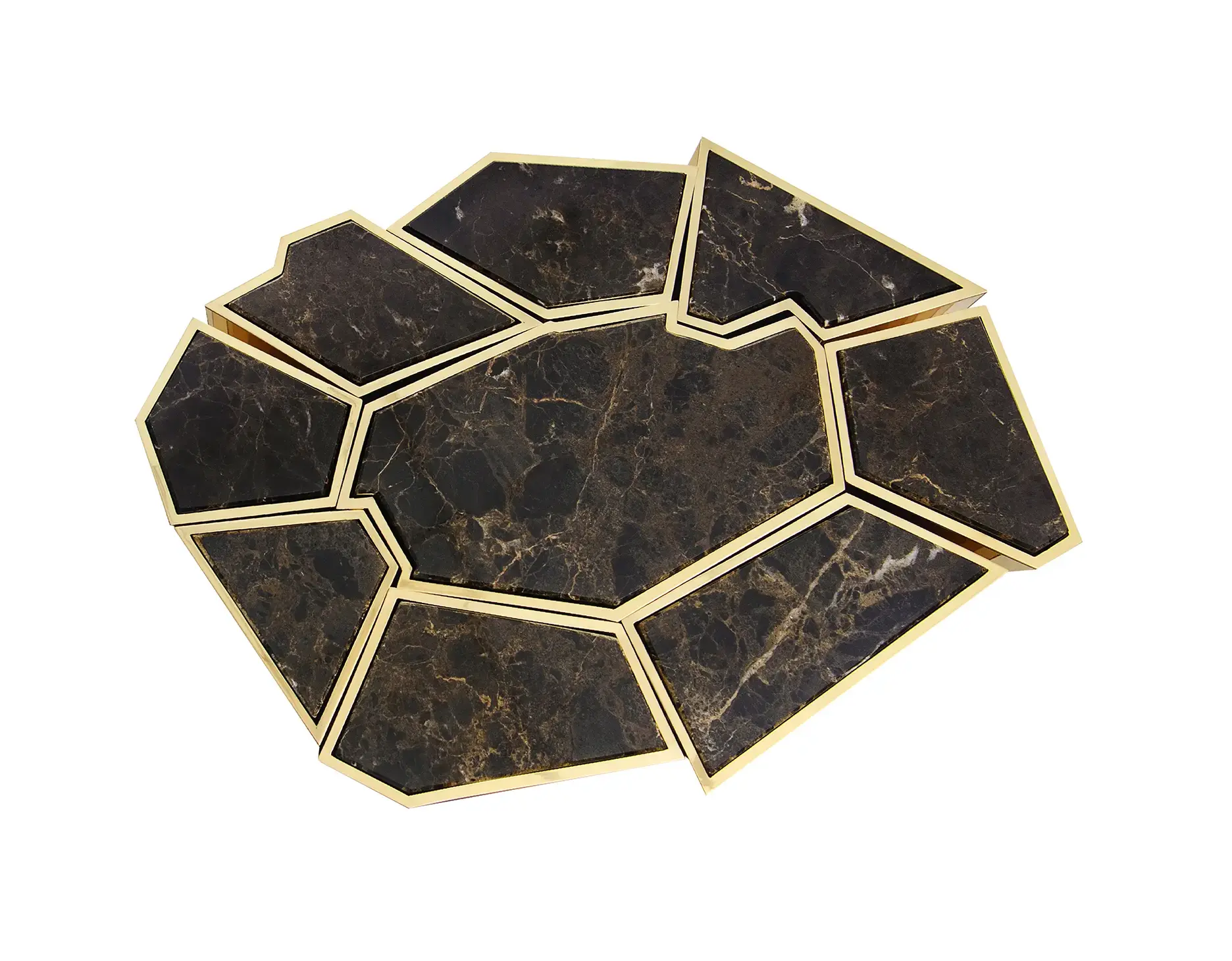 Fracture Side Table