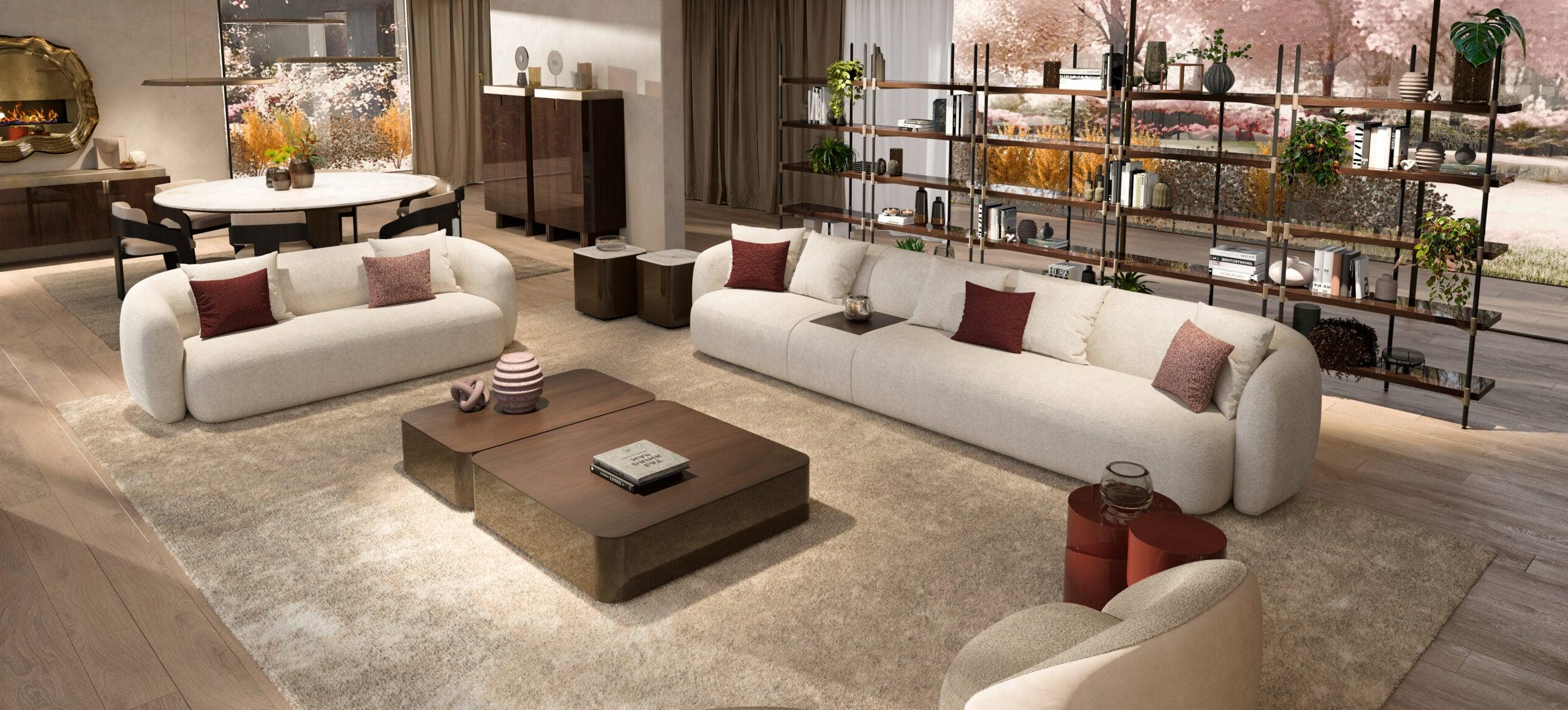 New Mood Italian Coffee Table