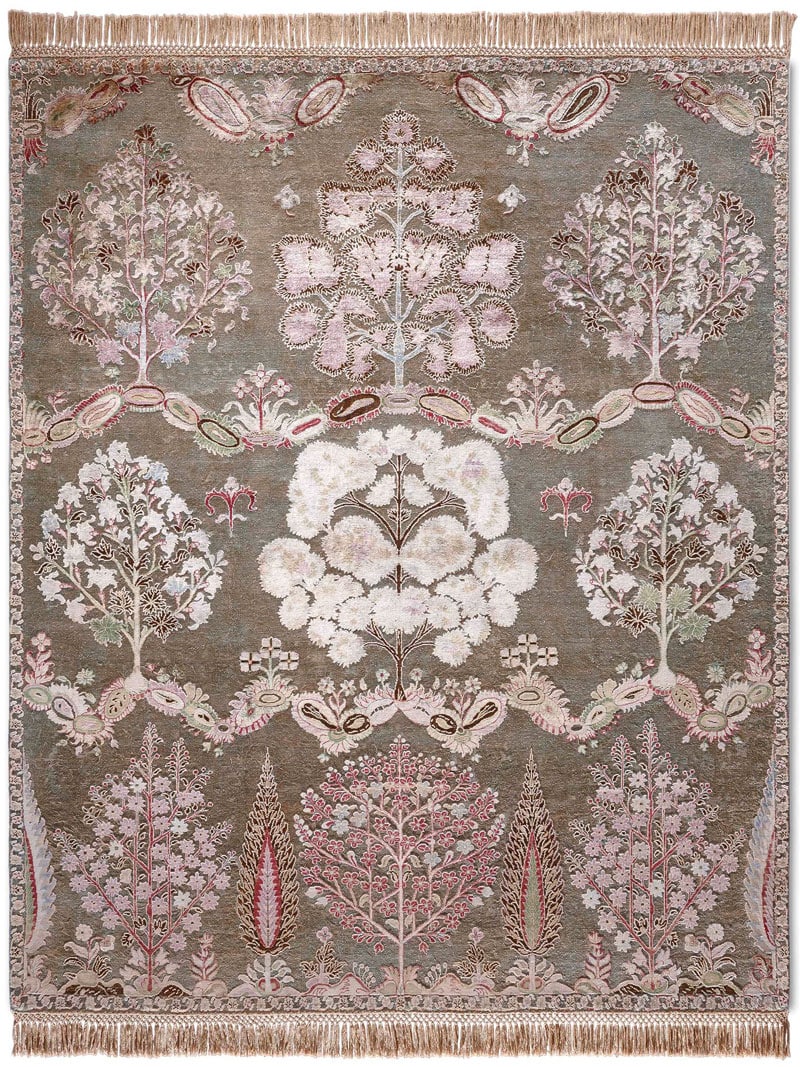 Mughal Luxury Handwoven Rug