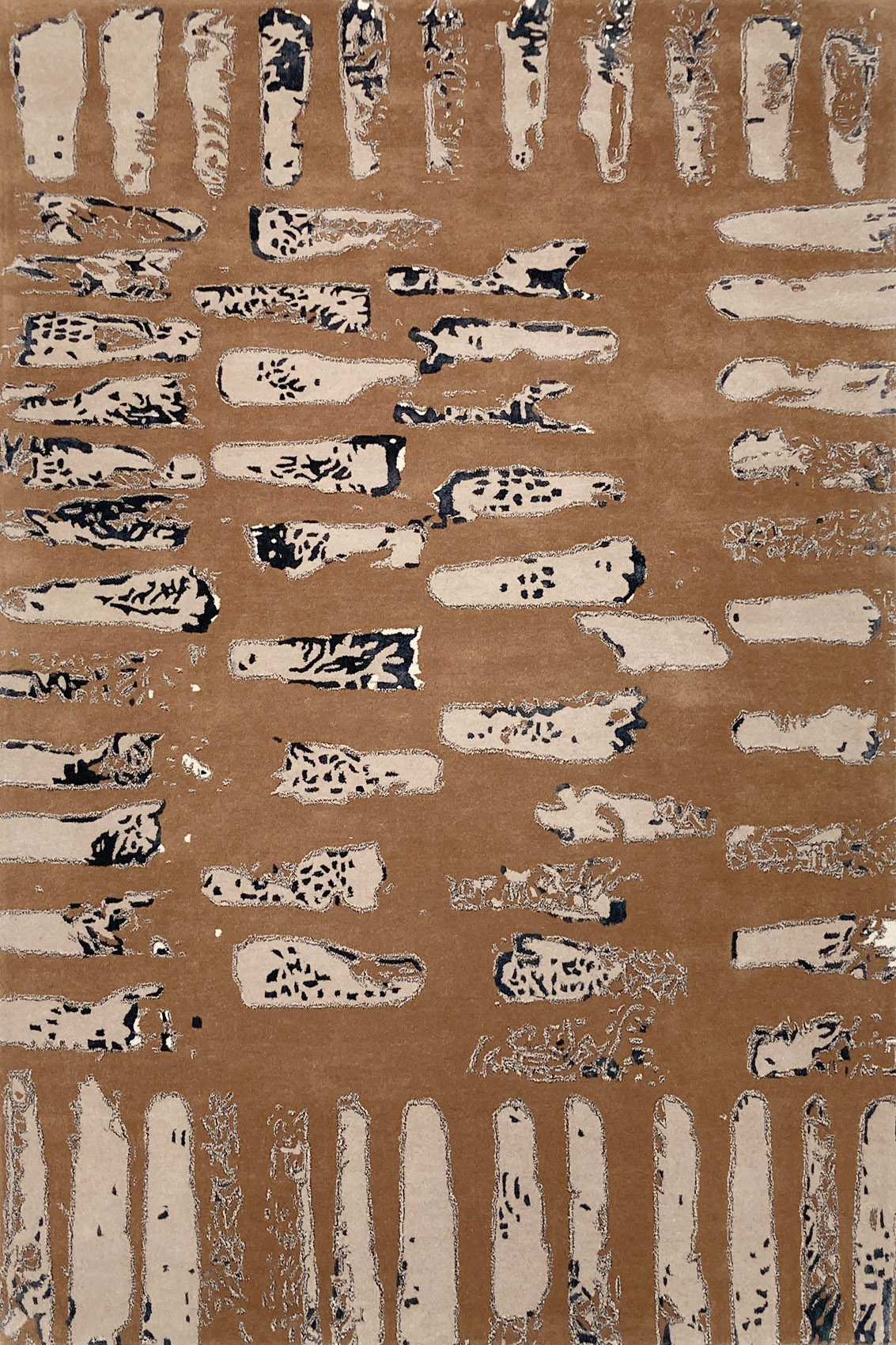 Wool & Viscose Hand-woven Luxury Rug | Size: 170 x 240 cm