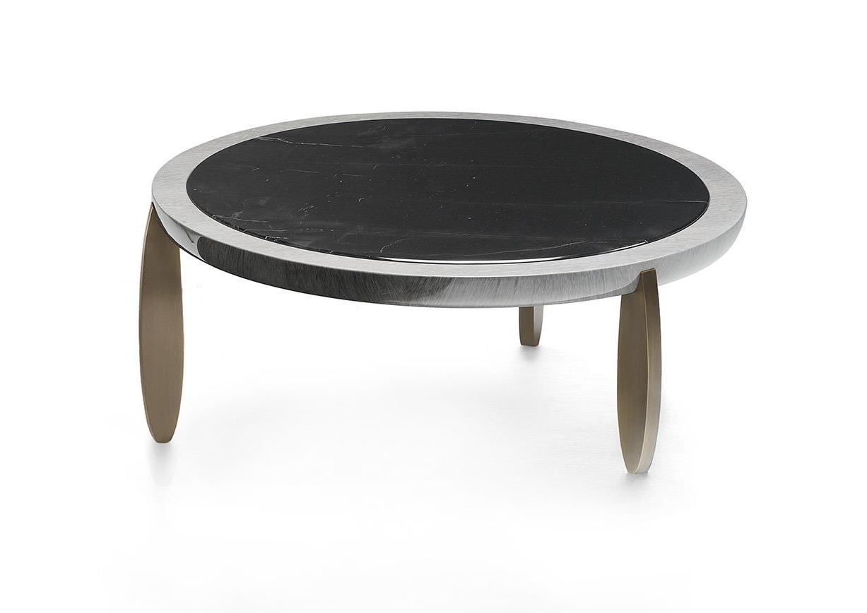 Sleek Marble Low Coffee Table