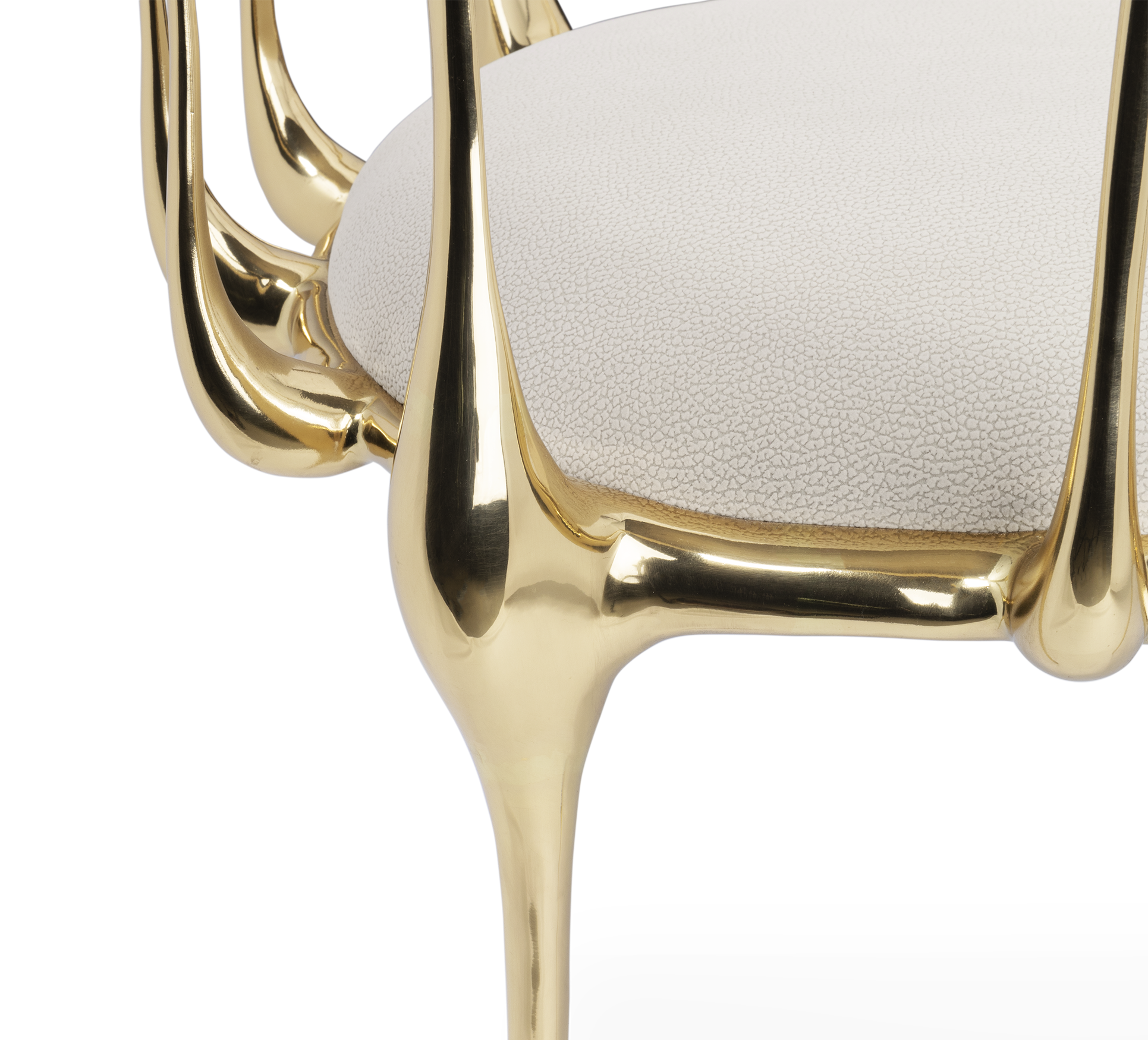 Cream Designer Luxe Chair