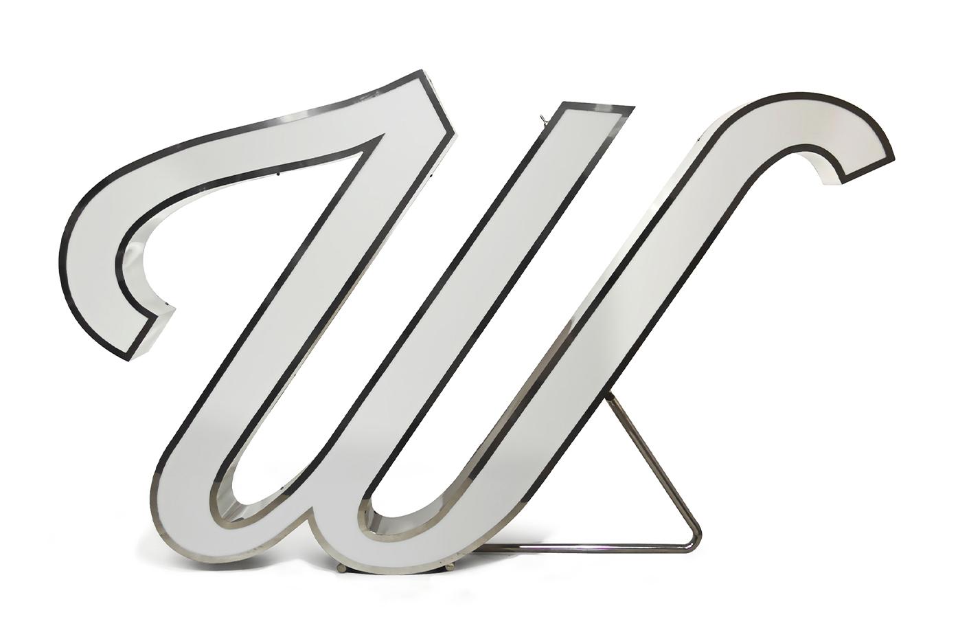 Wondrous Enchanting Letter W 