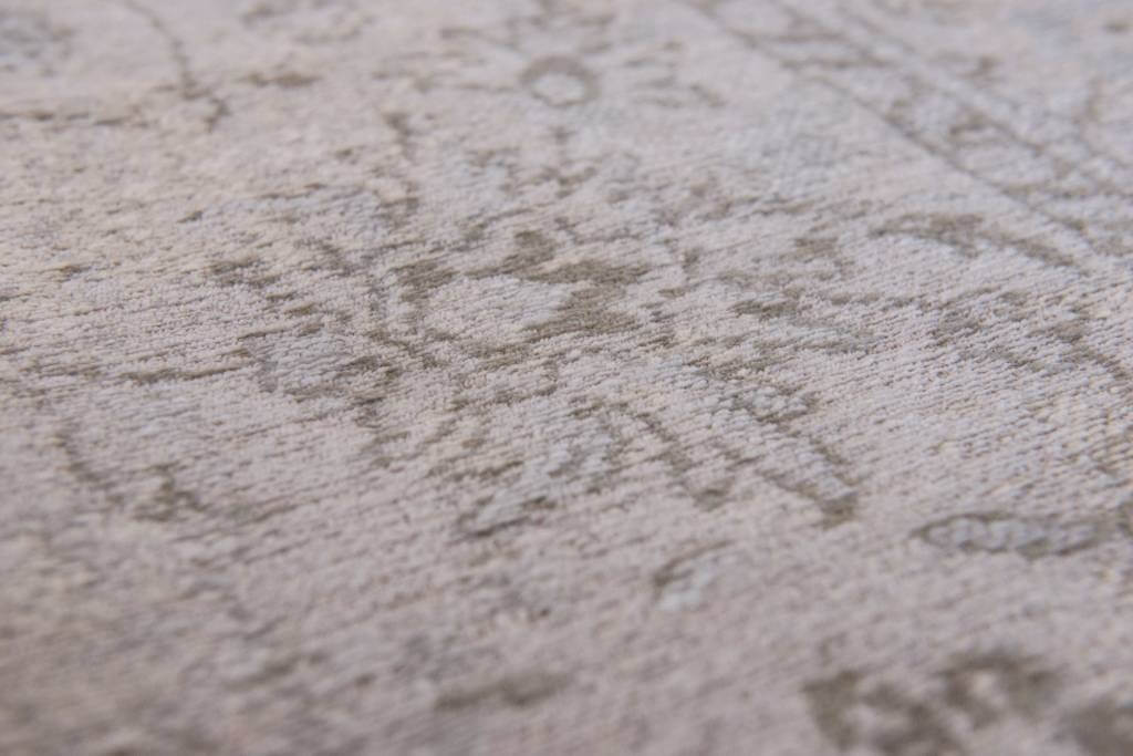 Antique White Bright Persian Vintage Rug