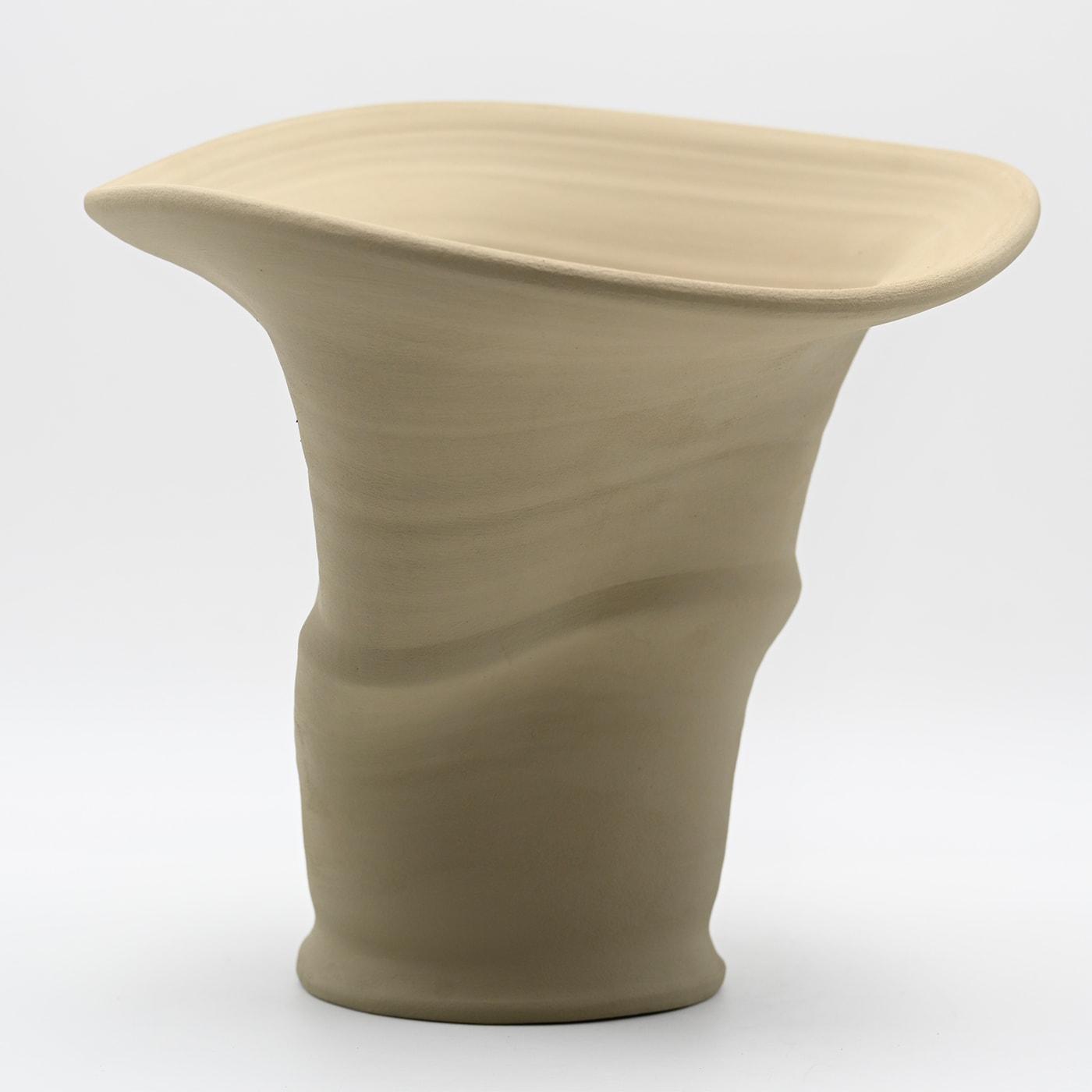 Ivory Luxury Handcrafted Vase from Italy
