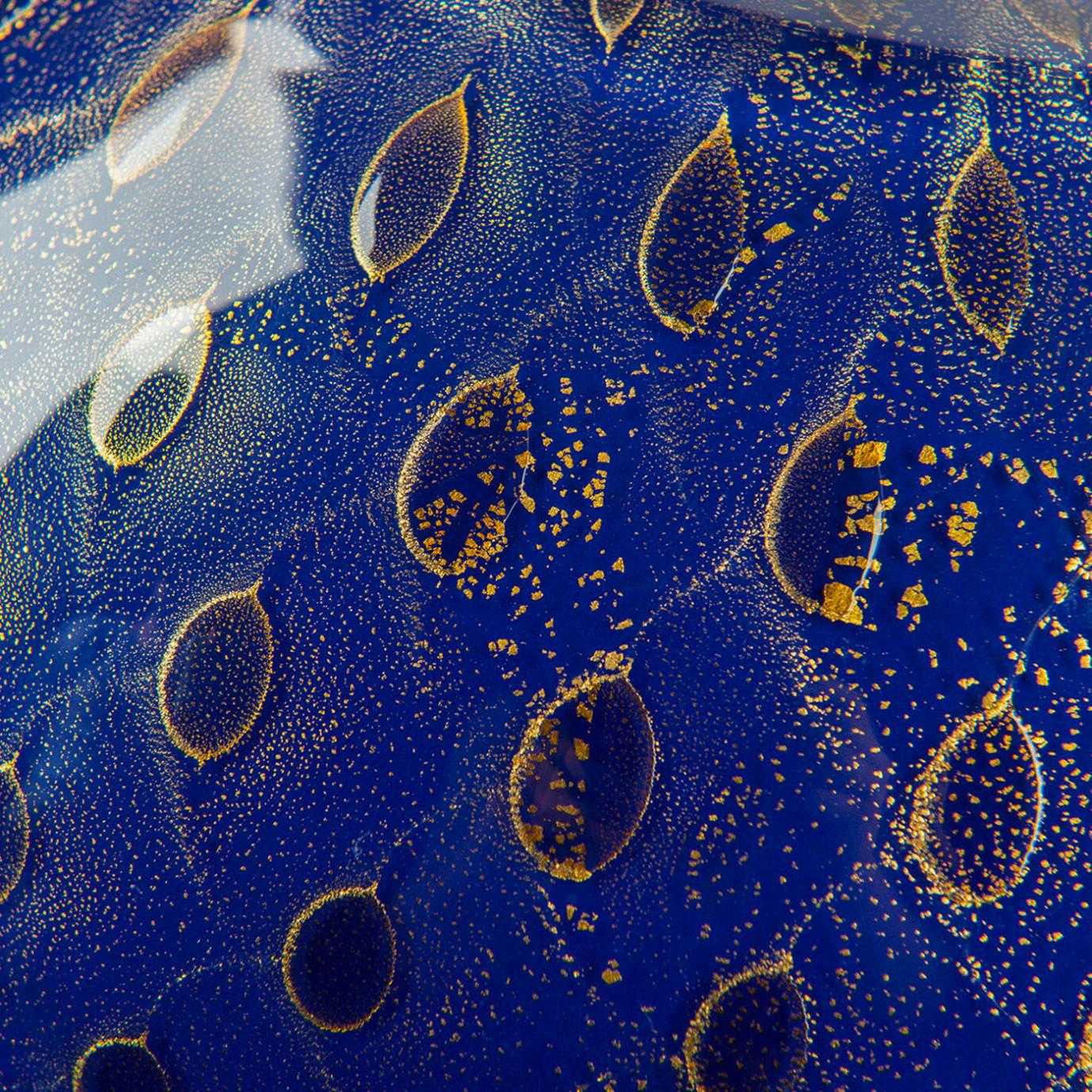 Mocenigo Blue and Gold Artisan Bowl