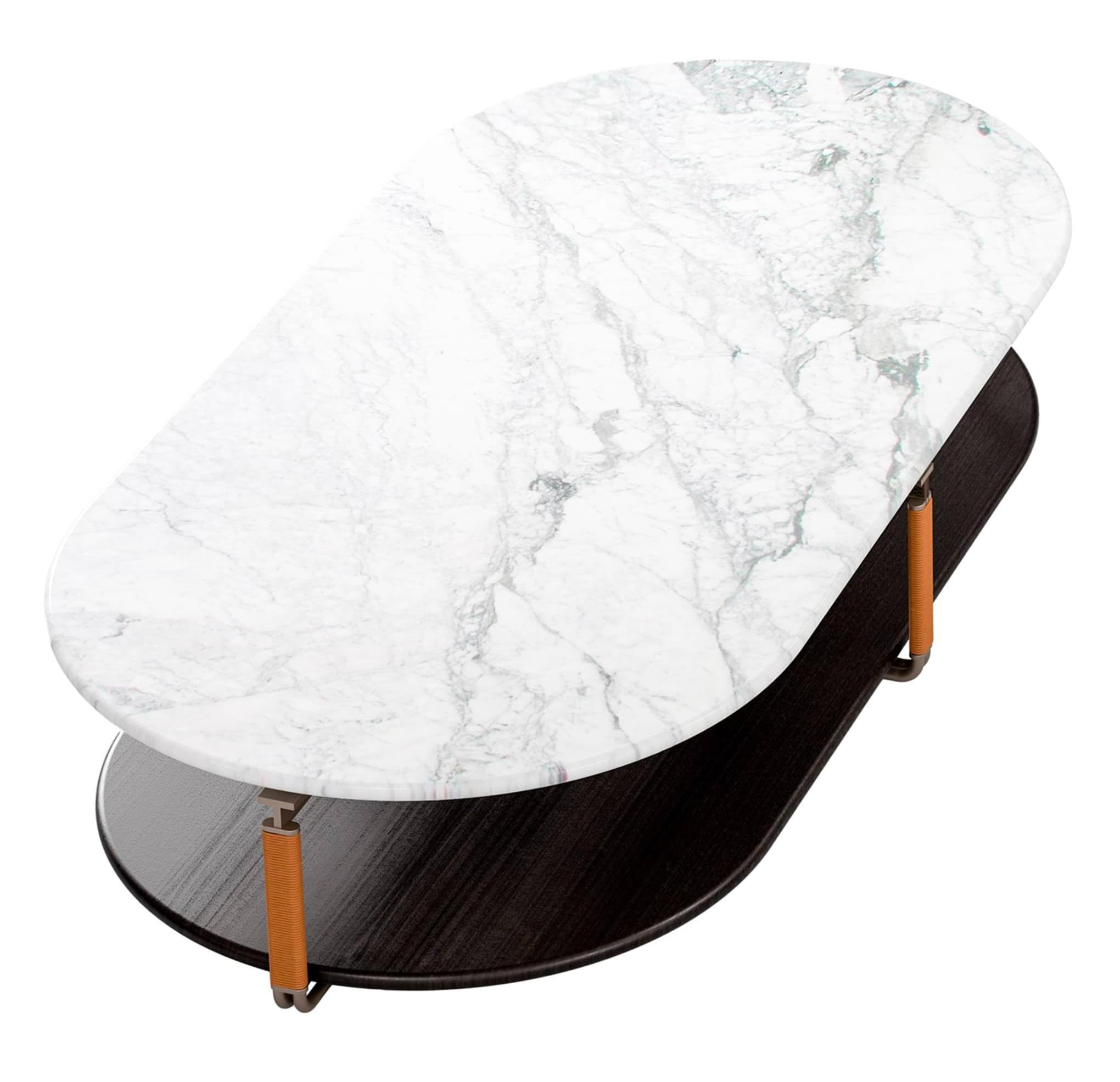 York Marble Modern Coffee Table