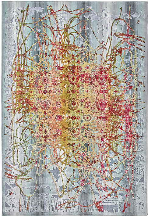 Abstract Multi Modern Rug