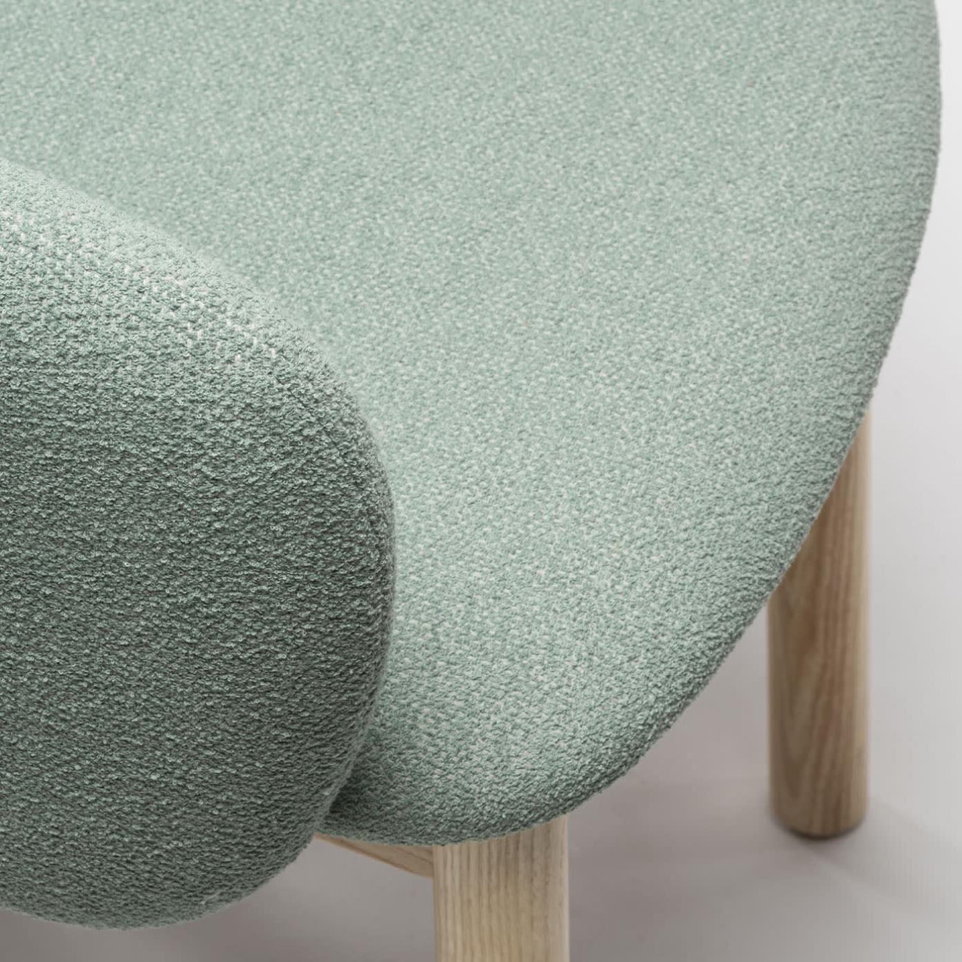 Light Green Ash Wood Chair