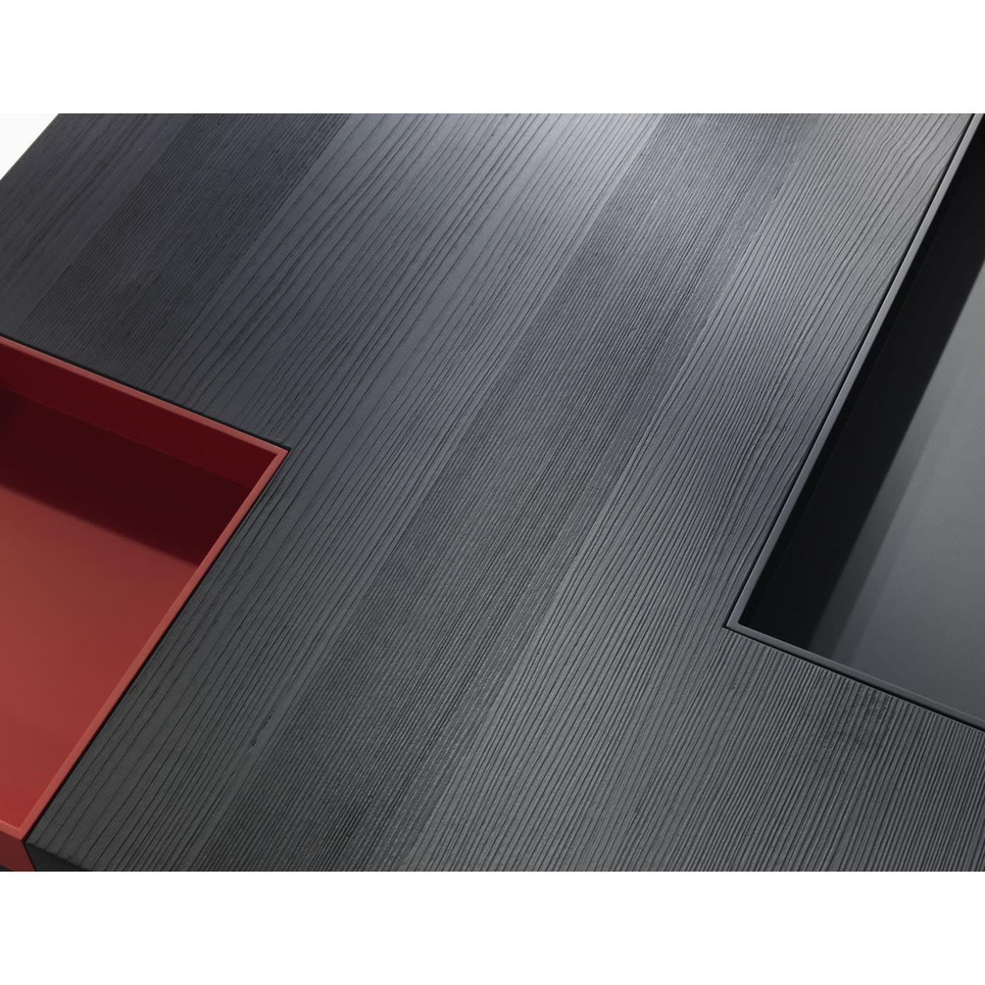 Black Wooden Table