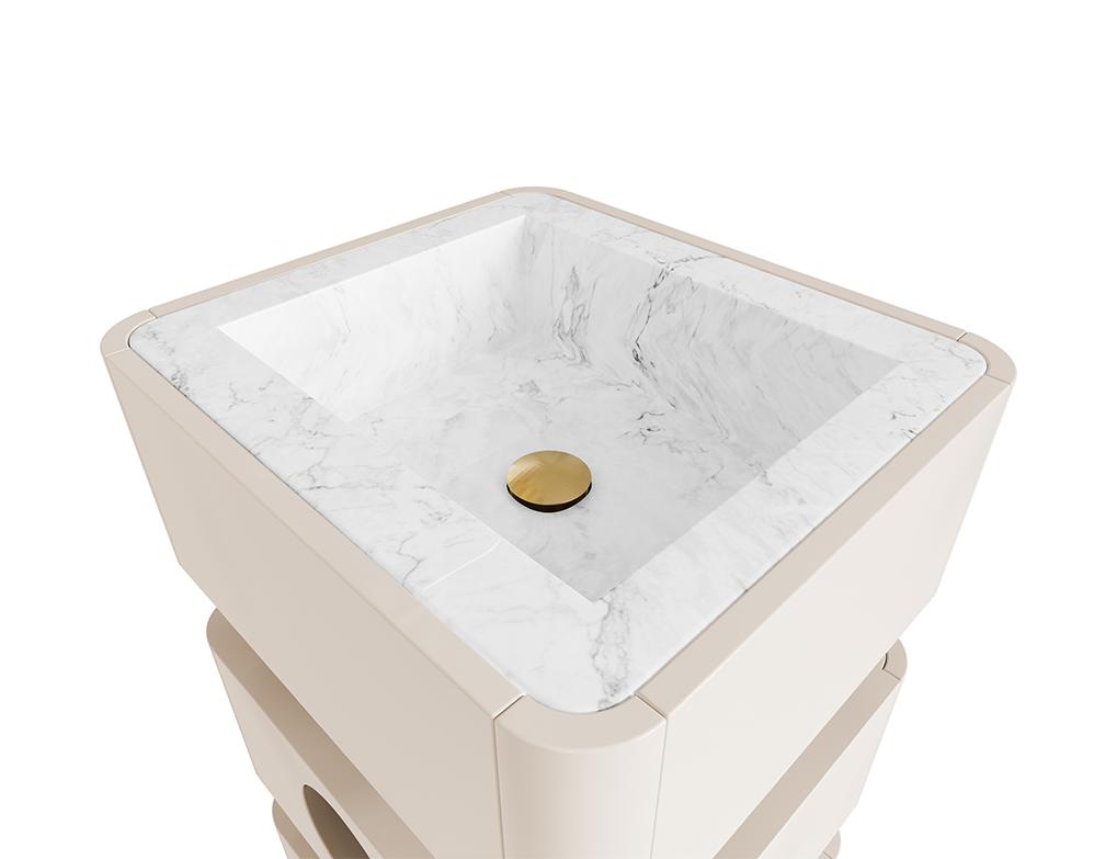 Zen Luxe Pedestal Basin