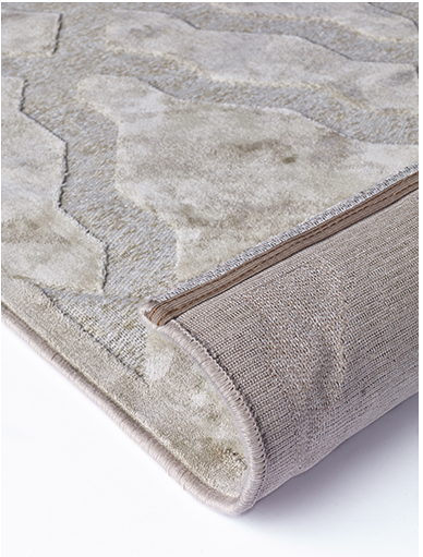 Gabriel Beige Machine Made Modern Rug | Size: 160 x 235 cm