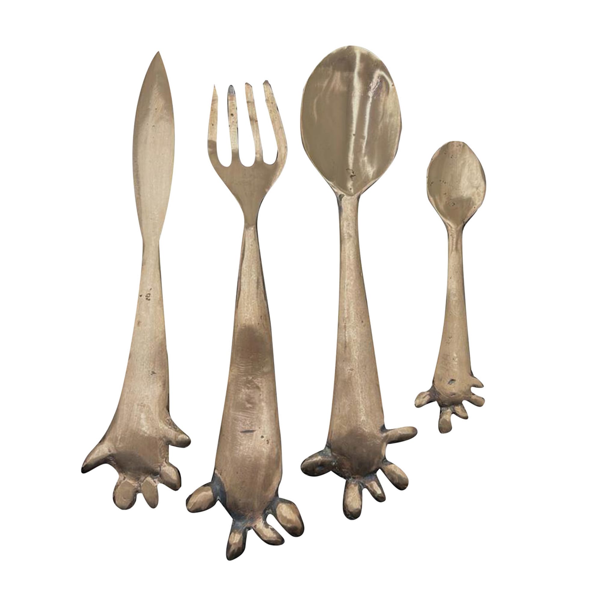 Gothic Bronze Luxury Cutlery Set