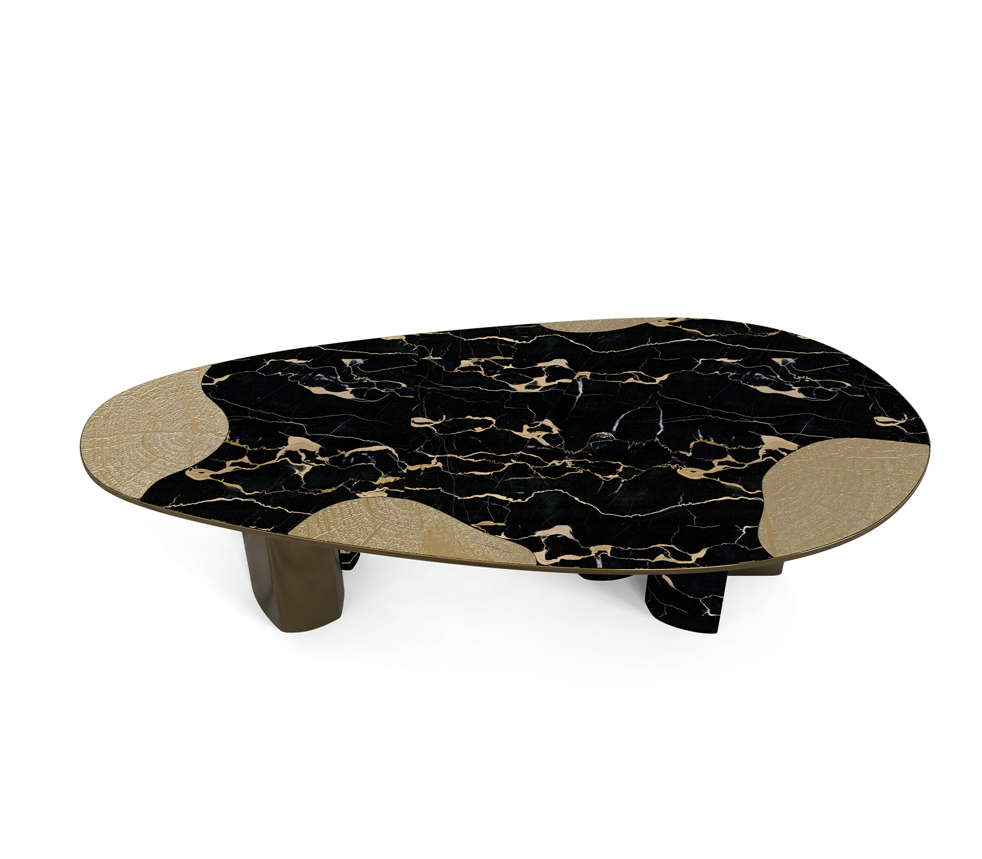 Marble & Patina Luxe Dining Table
