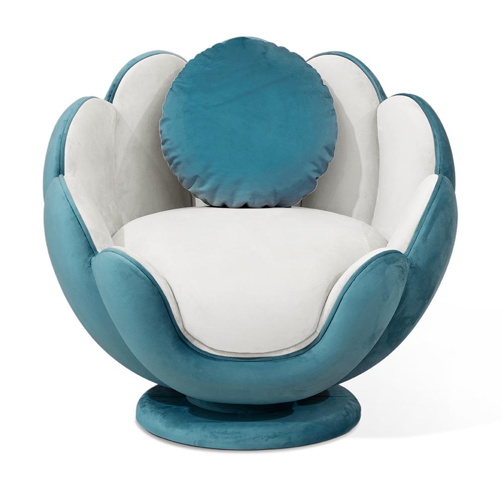 Lotus Serenity Plush Relaxation Chair