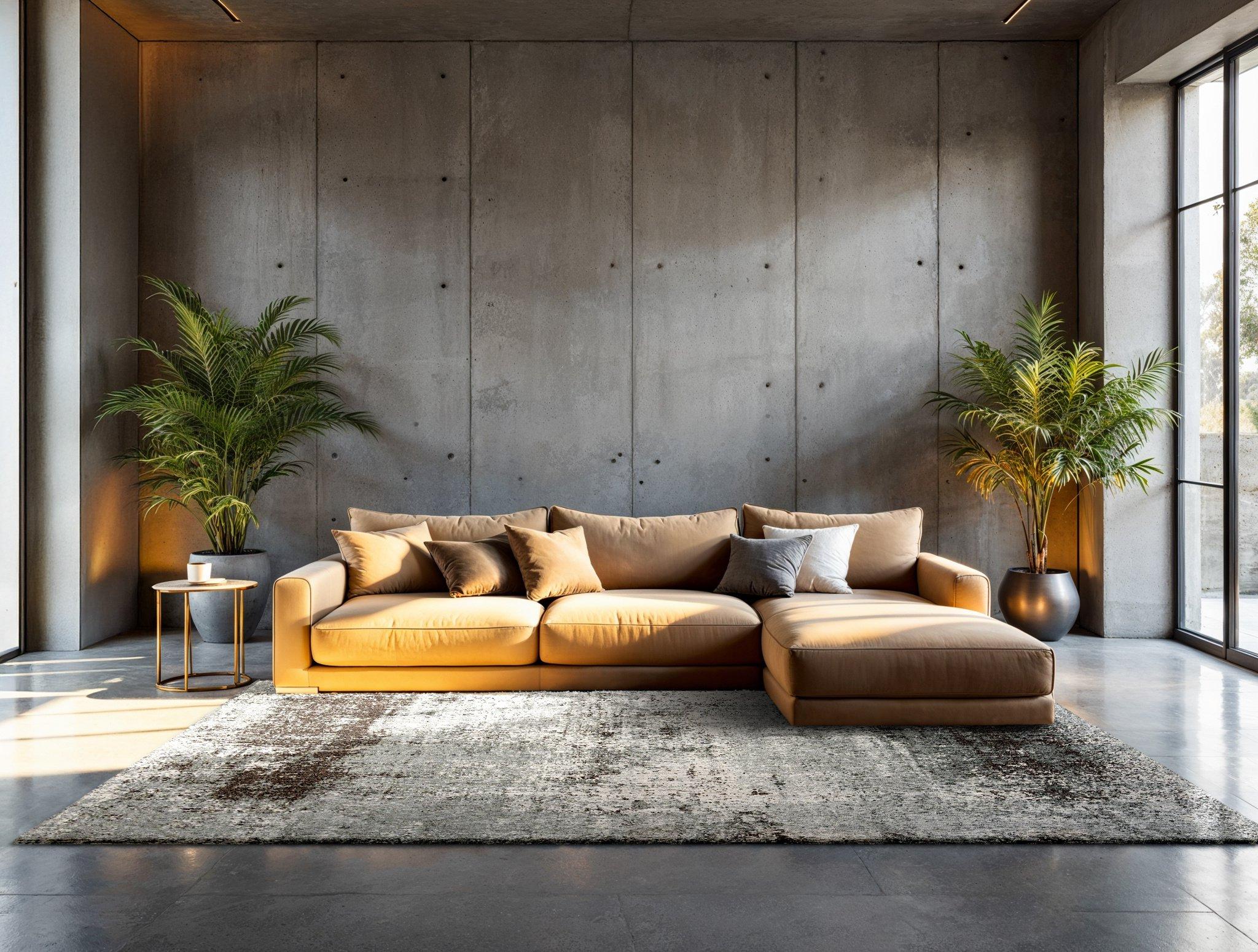 Loft Grey Rug | Size: 140 x 200 cm