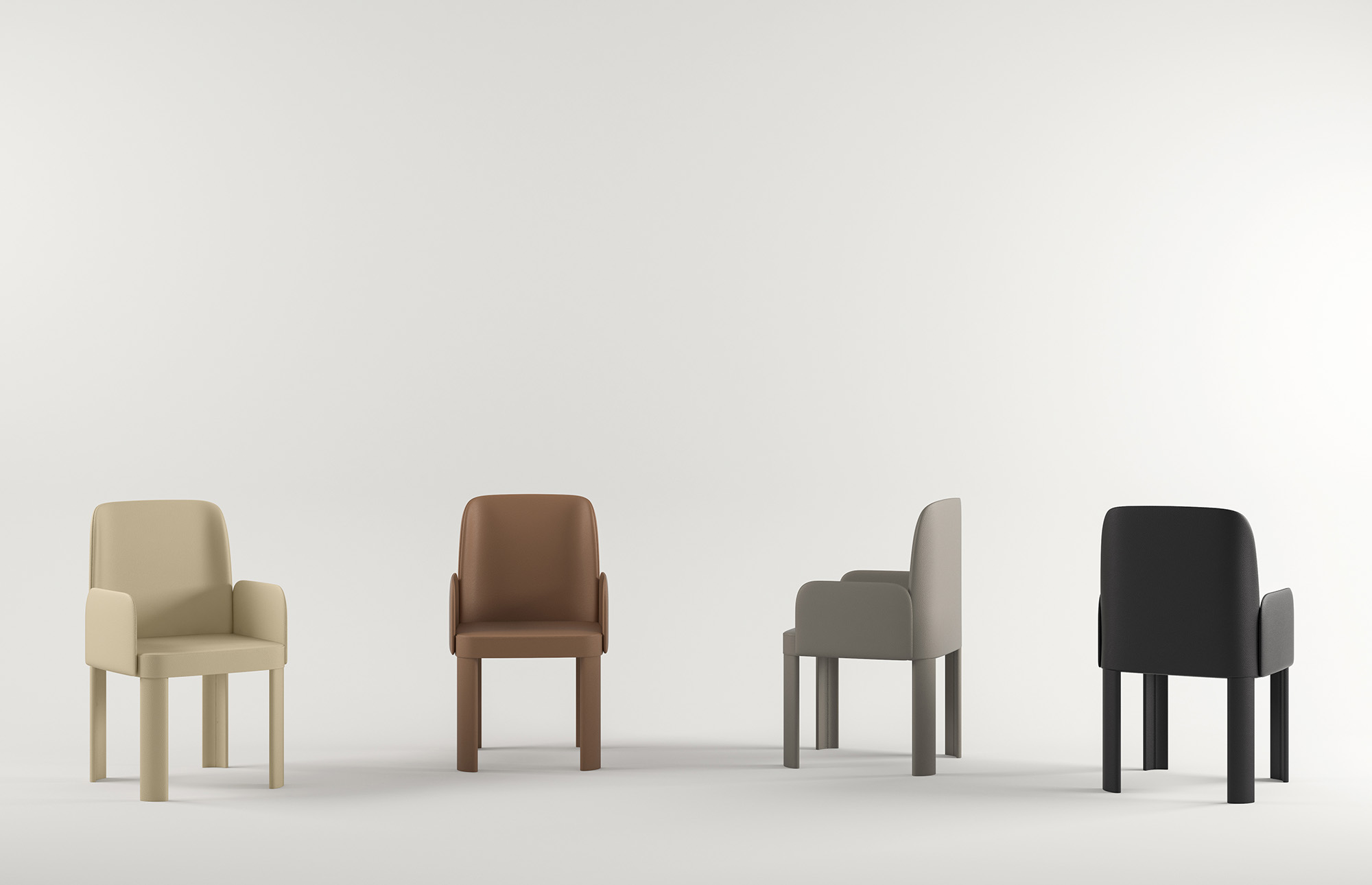 Gelsomina Black Chair
