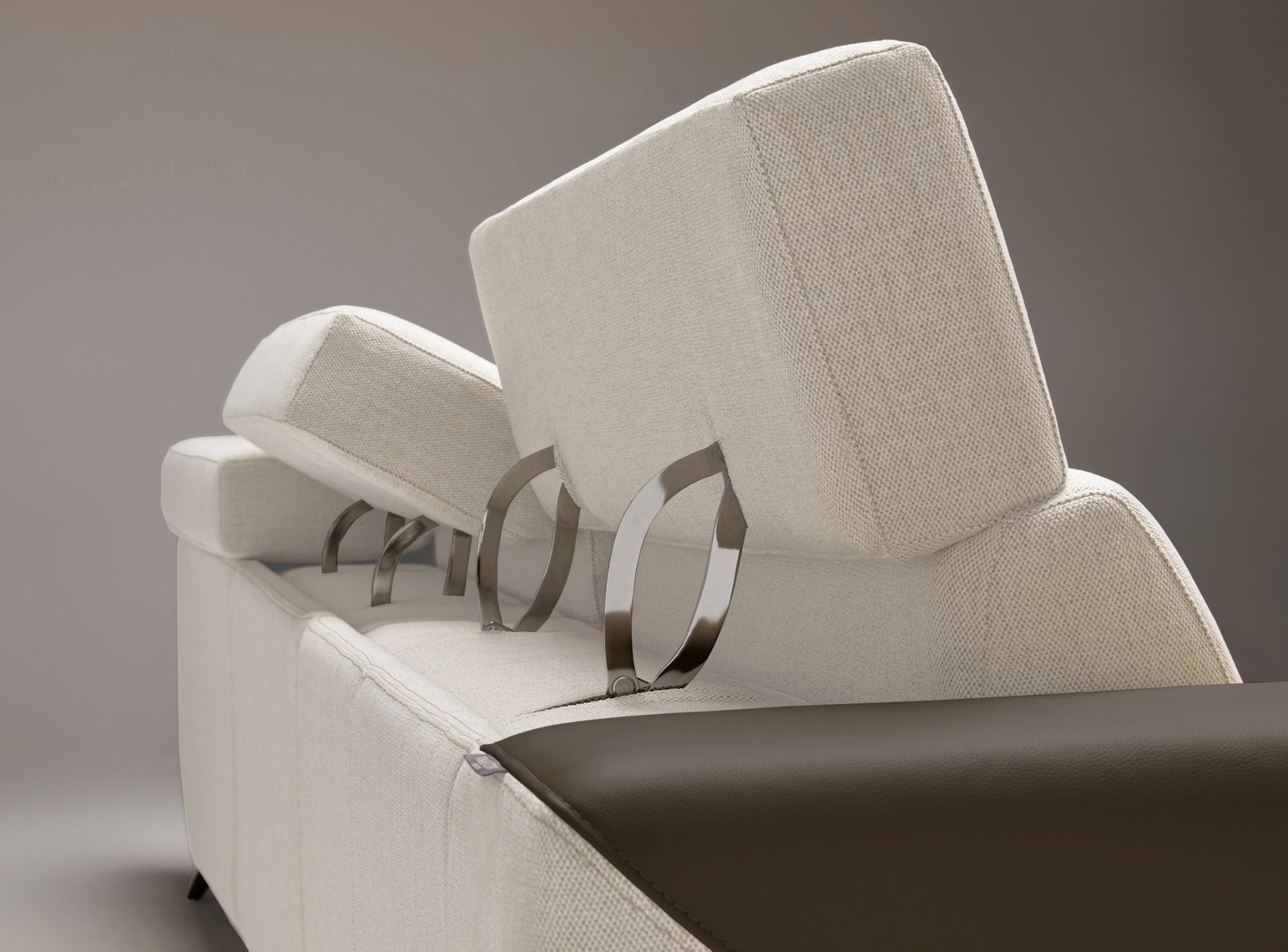 Atlanta Grey 3-Seater Reclining Sofa - 2