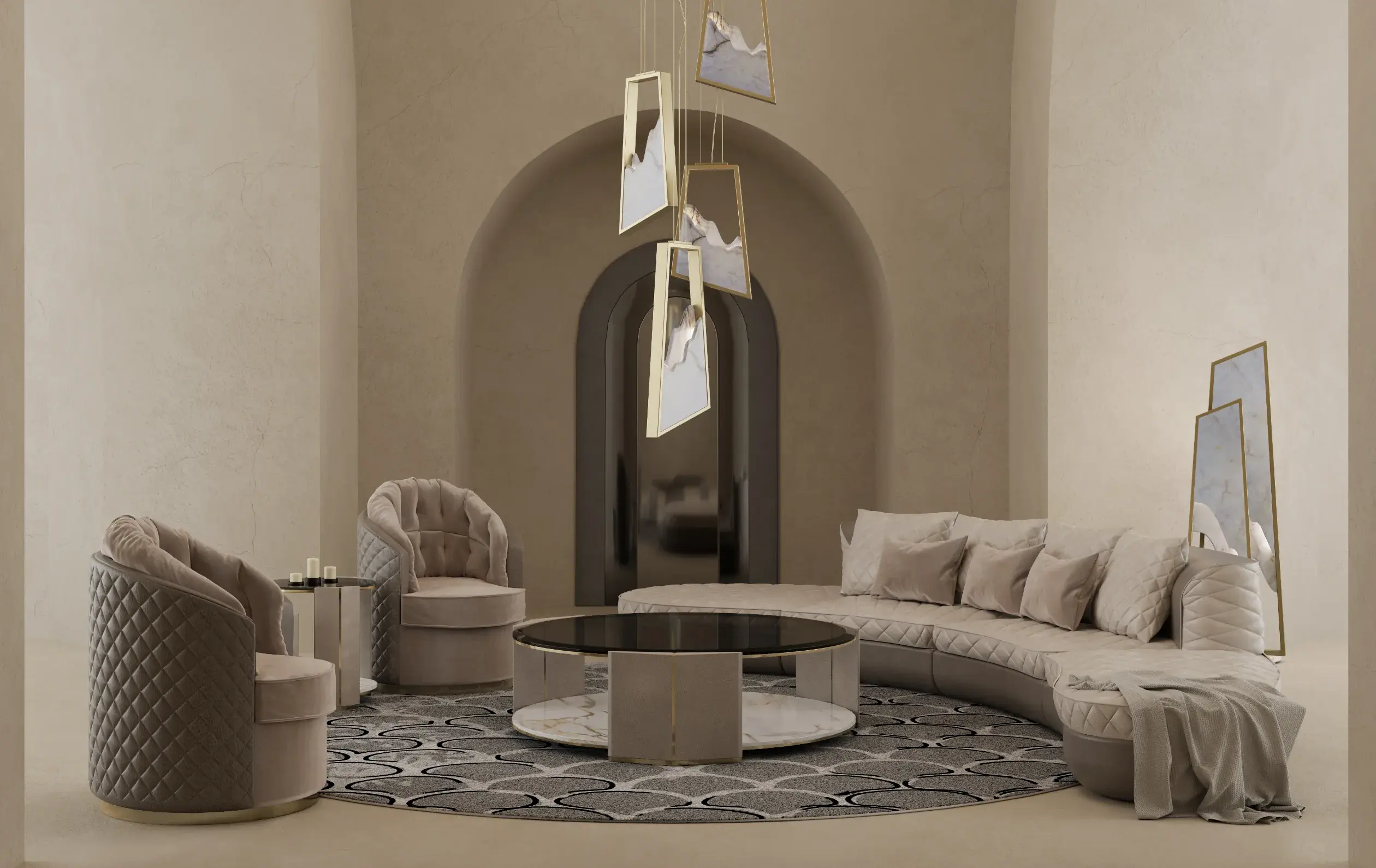 Zenith Set Coffee Table - 8