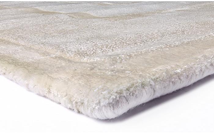 Border Hand-Loomed Beige Rug