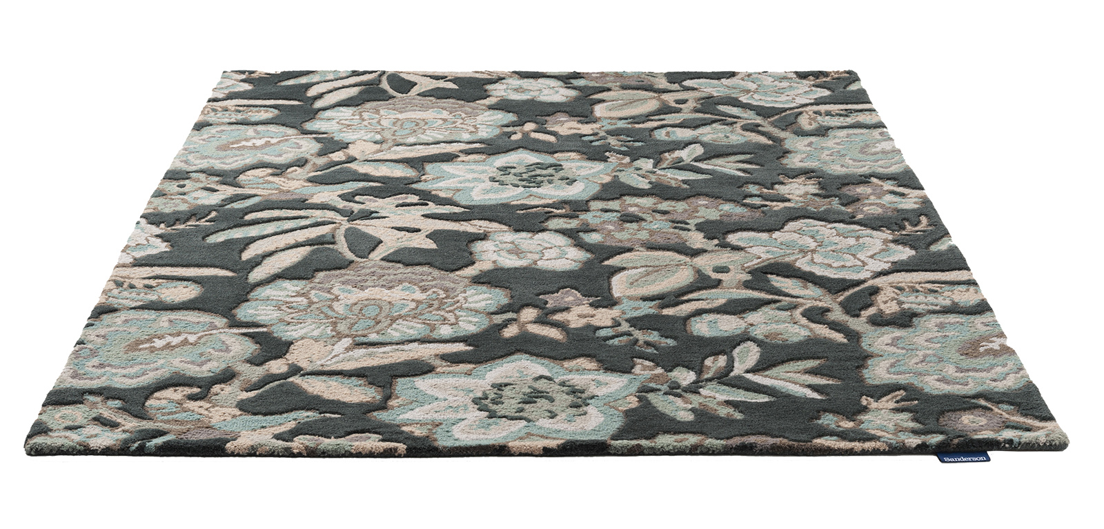 Indra Charcoal Handwoven Wool Rug