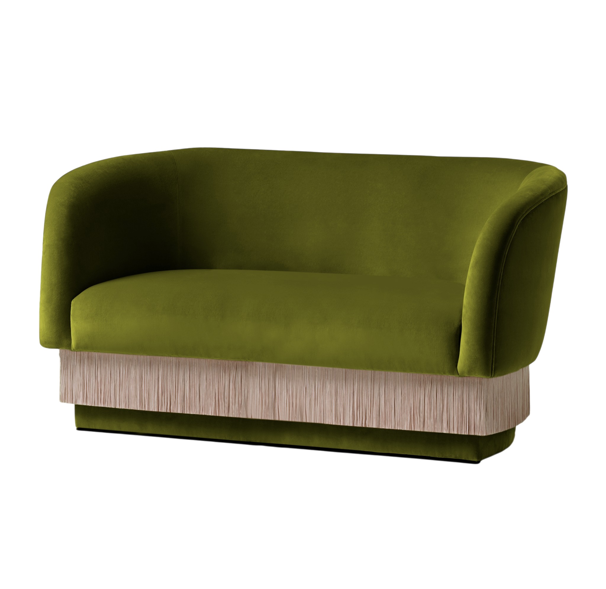 La Folie Green Sofa