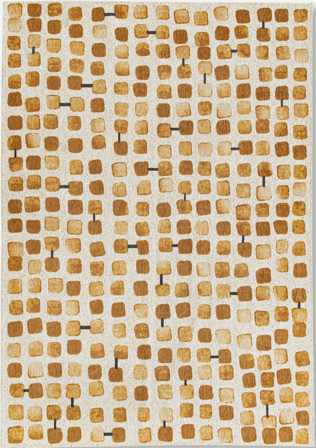 Peach Party Flatweave Rug | Size: 80 x 150 cm