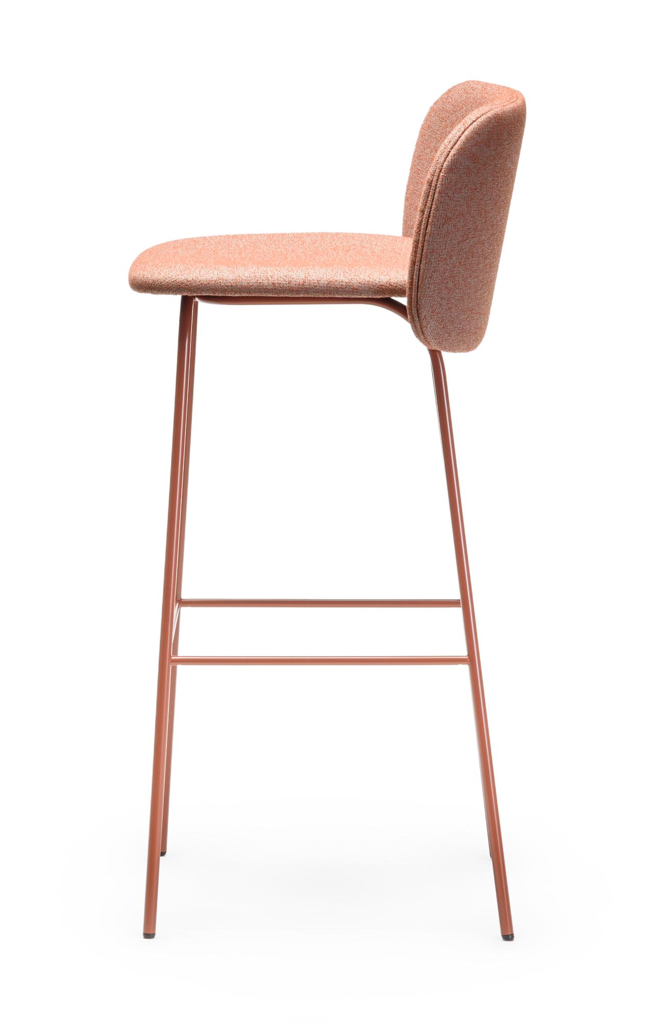 Terracotta Chips Bar Stool