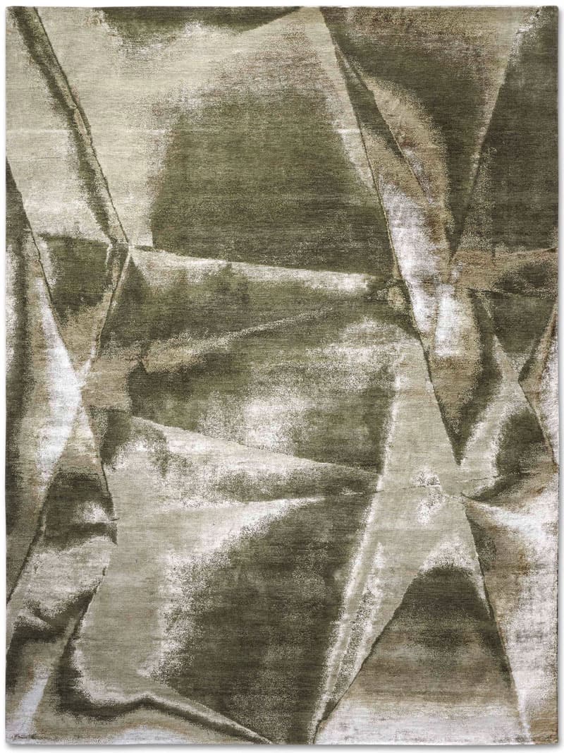 Olive Handwoven Luxury Rug