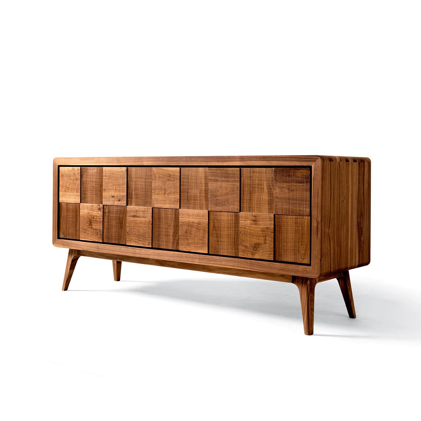 Artes Squared Brown Contemporary Sideboard