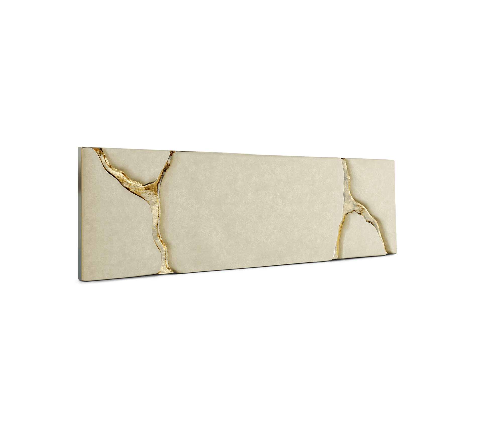 Fissure White Designer Headboard