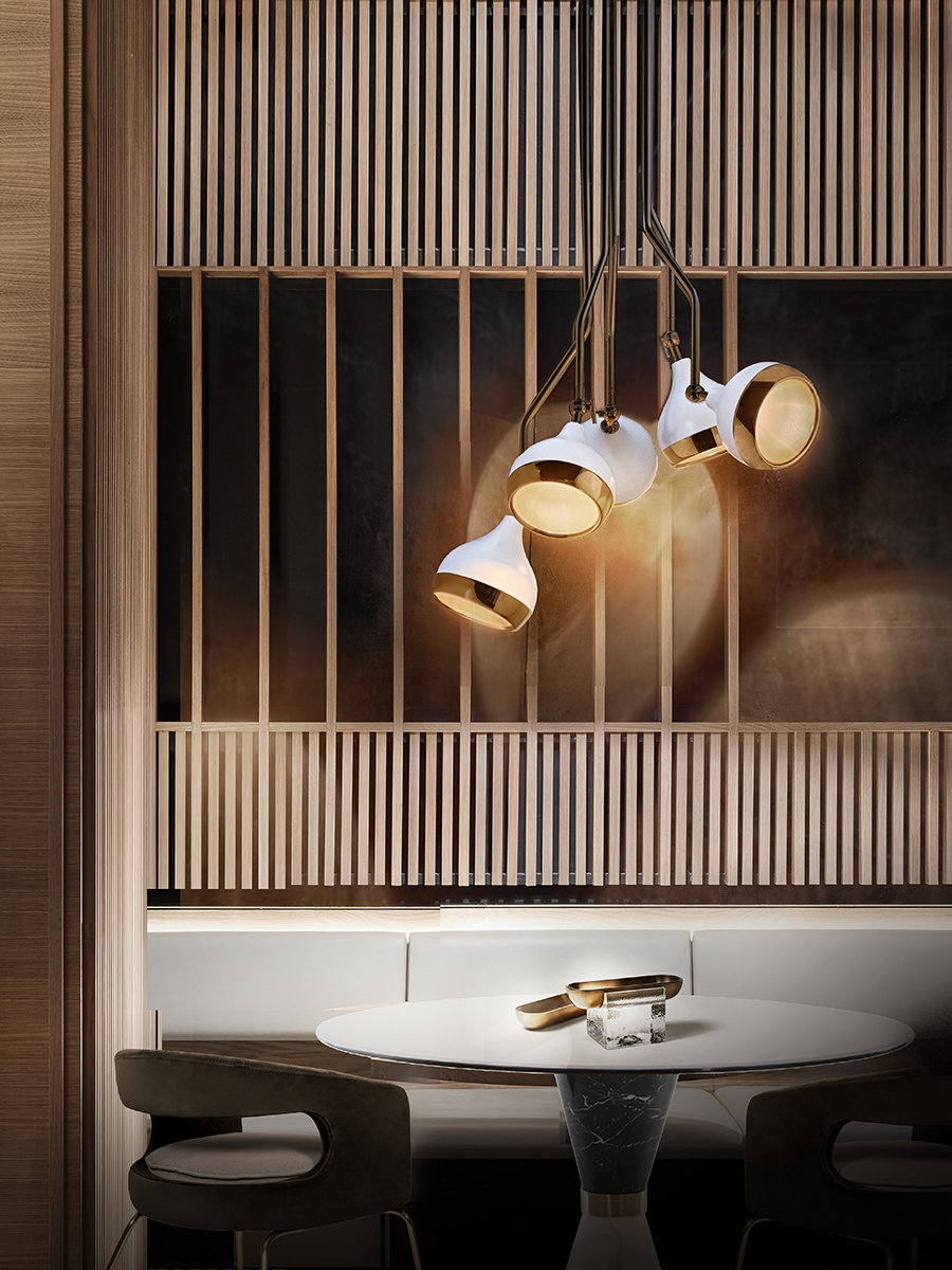 Elegant Overhead Ceiling Suspension Lamp - 2
