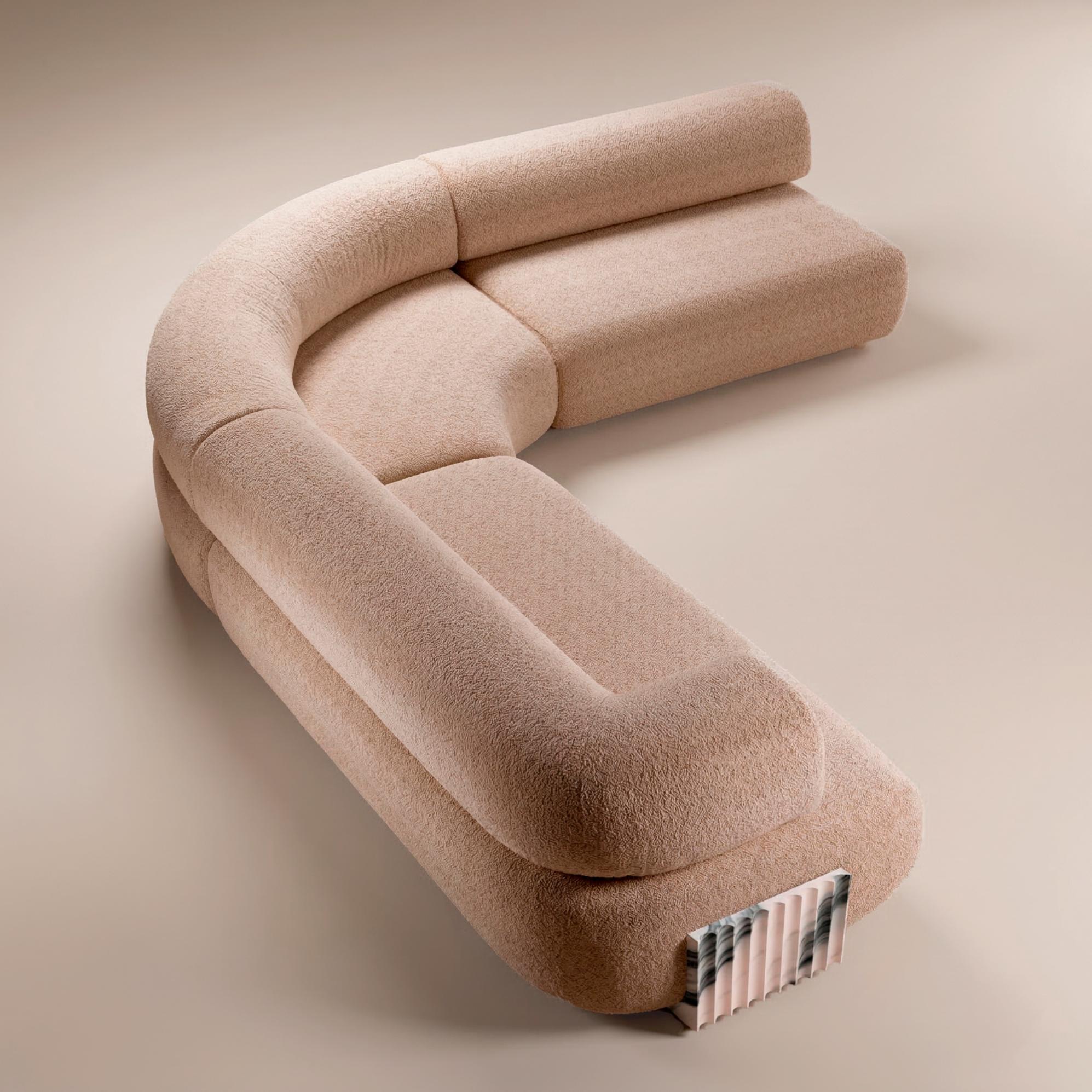 Carmel Beige Modular Sofa