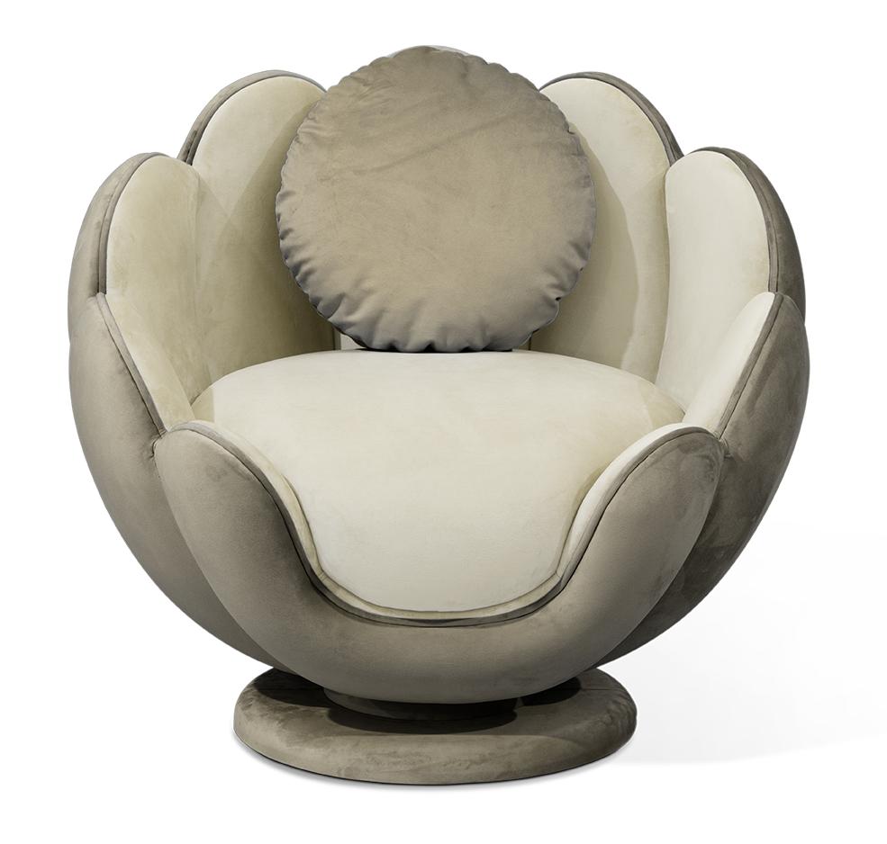 Lotus Serenity Plush Relaxation Chair
