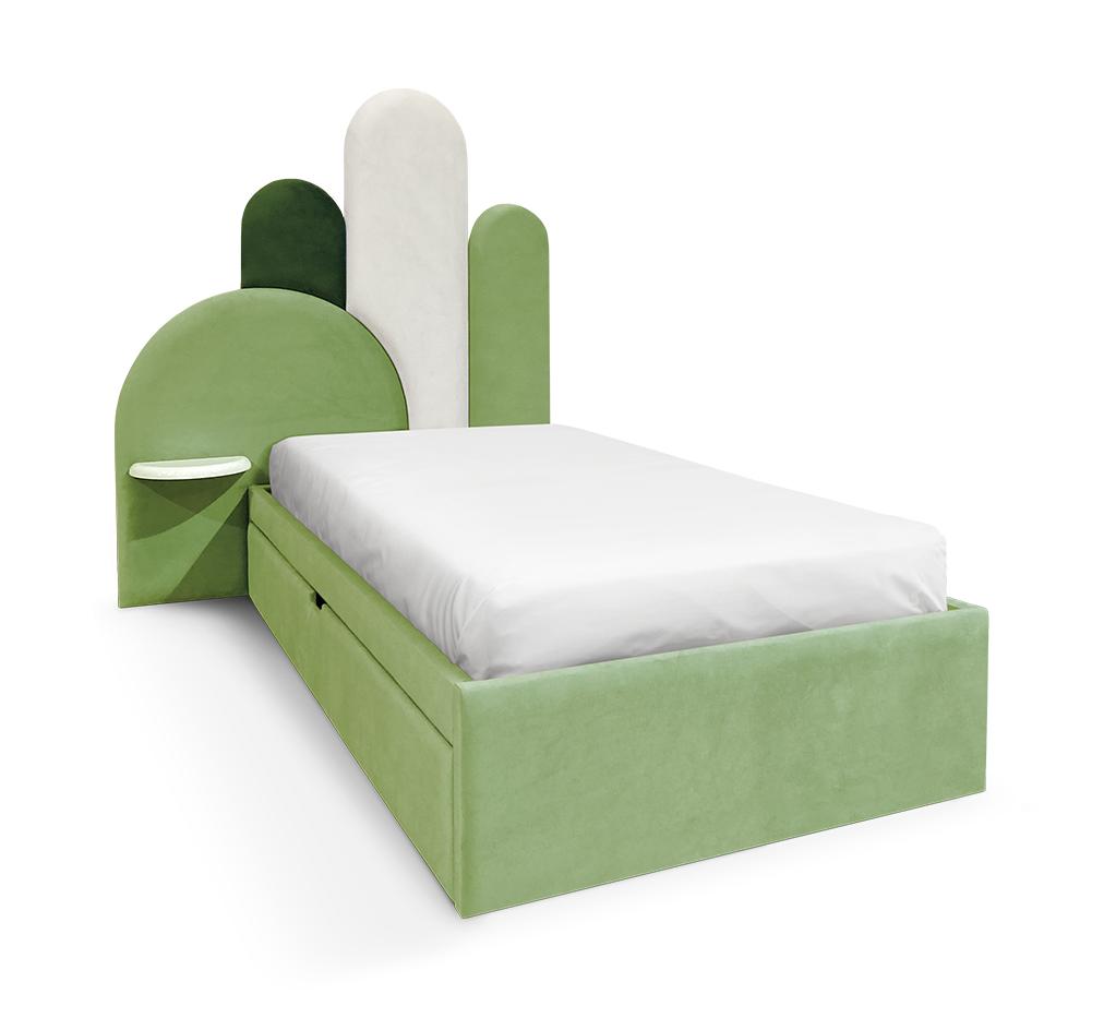 Highland Warrior Elegant Kids Bed | Configuration: 1 Drawer | Mattress Size: 90 x 190 cm