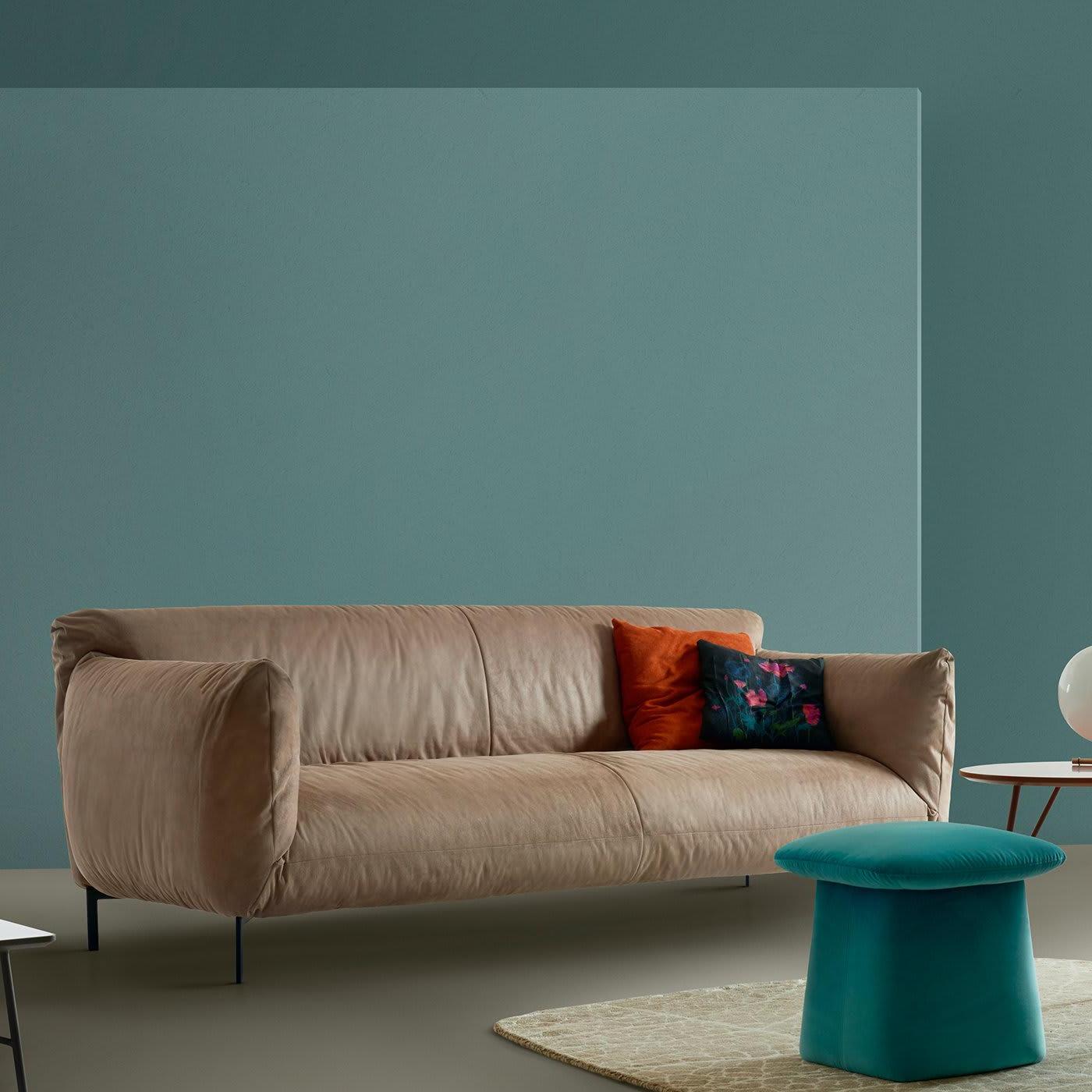 Bulè Teal Italian Pouf