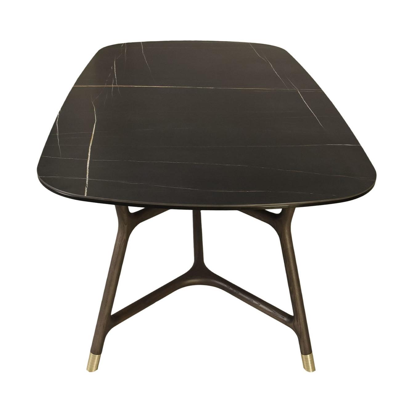 Joyce Dark Gray Handcrafted Dining Table