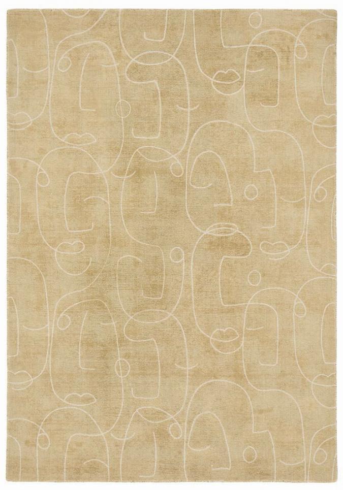 Honey Handwoven NZ Wool Rug ☞ Size: 200 x 280 cm