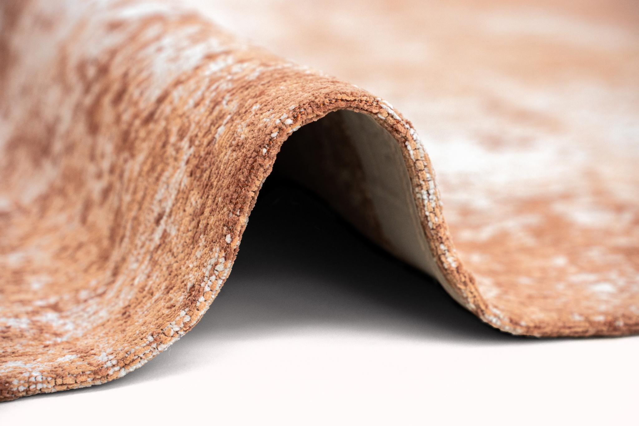 Warm Terracotta Abstract Rug | Size: 280 x 390 cm