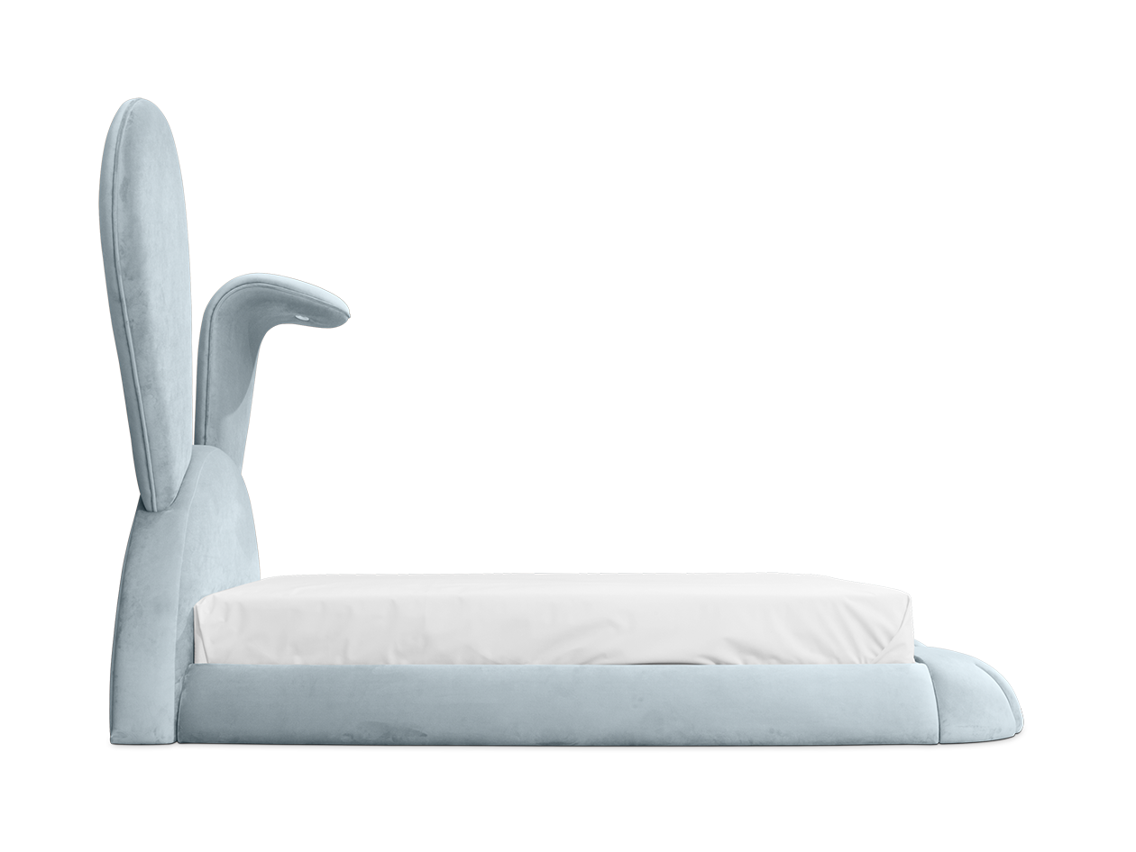 Bunny Cozy Kids Bed | Mattress Size: 90 x 190 cm