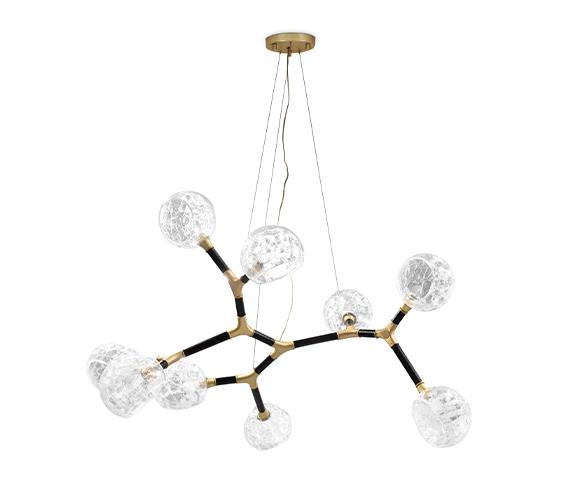 Multi-Shade Irregular Dynamic Suspension Light