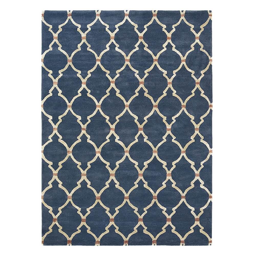 Empire Trellis Indigo 45508 Premium Rug