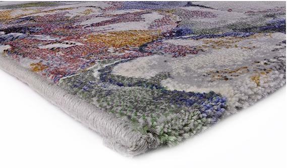 Floral Machine Made Modern Rug | Size: 200 x 290 cm
