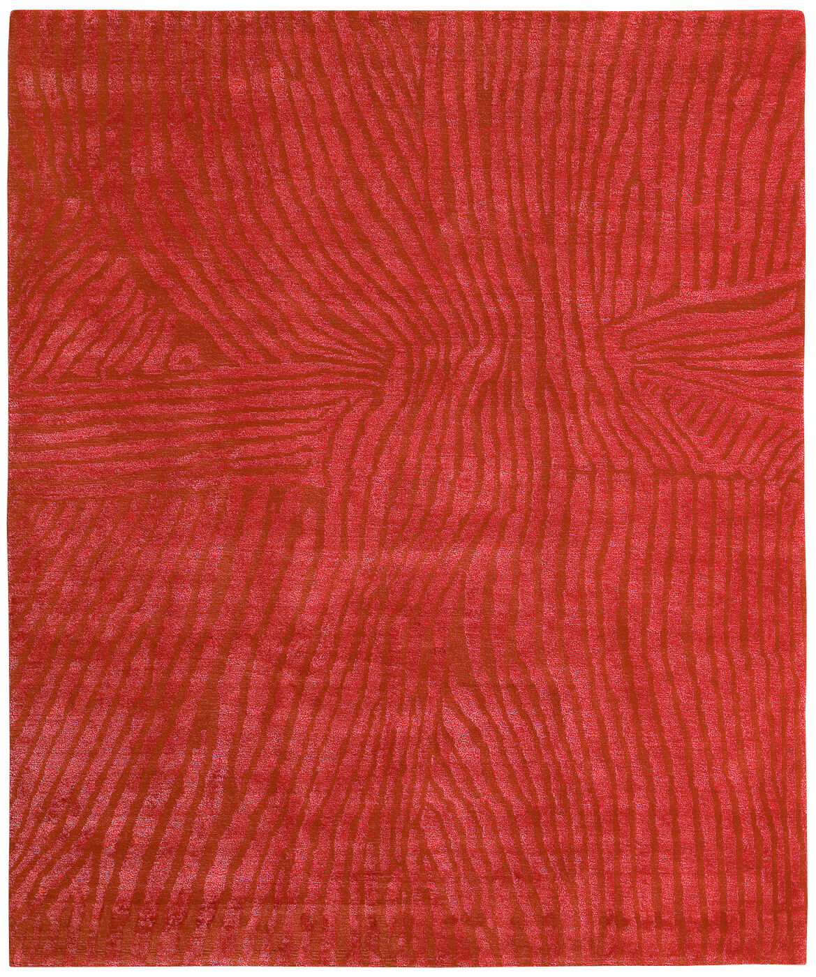 Hand-woven Red Luxury Rug | Size: 300 x 400 cm