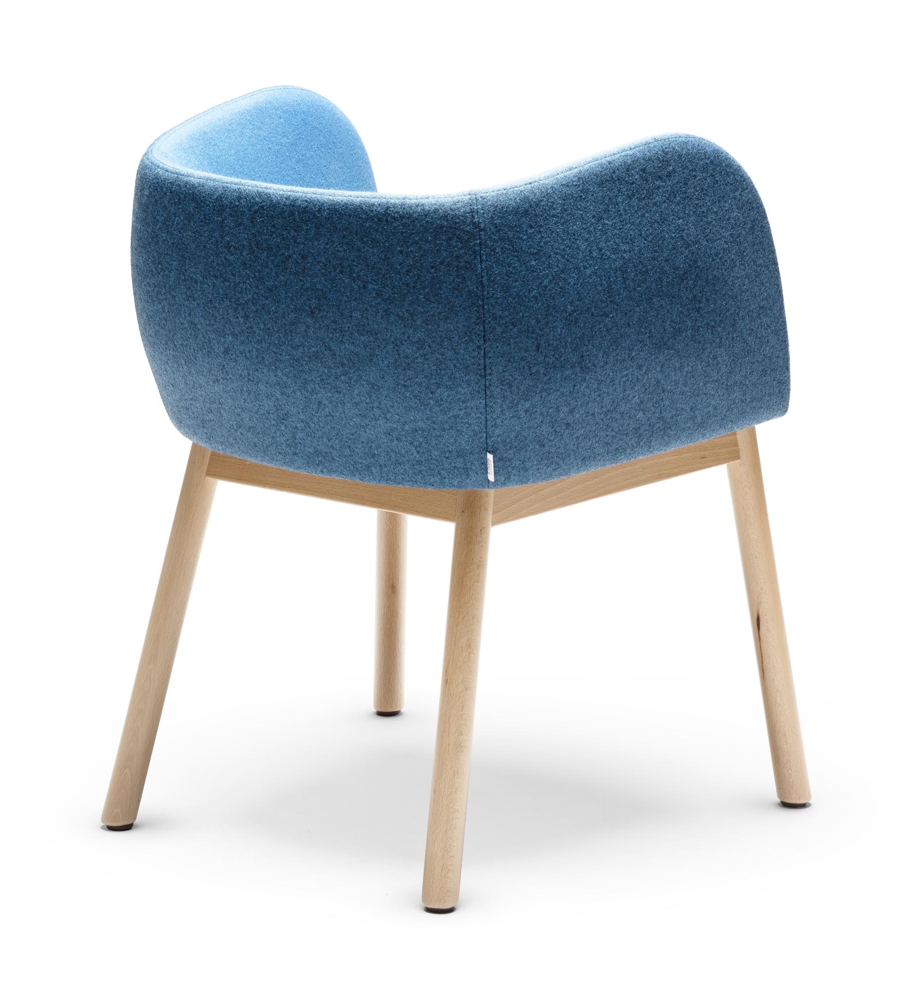 Blue Mousse Armchair