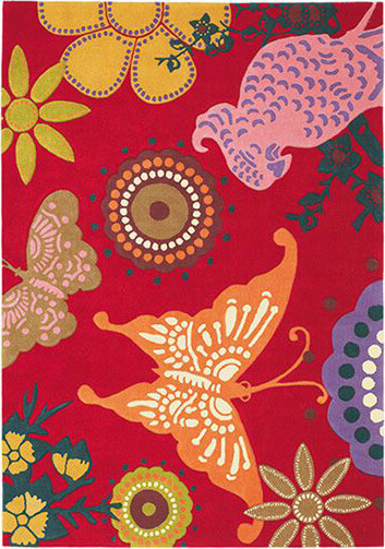 Xian Butterfly Rug by Brink & Campman