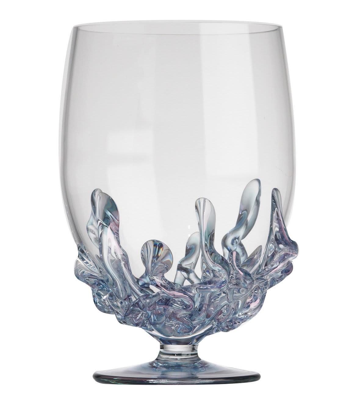 Flame Small Artisan Water Glass
