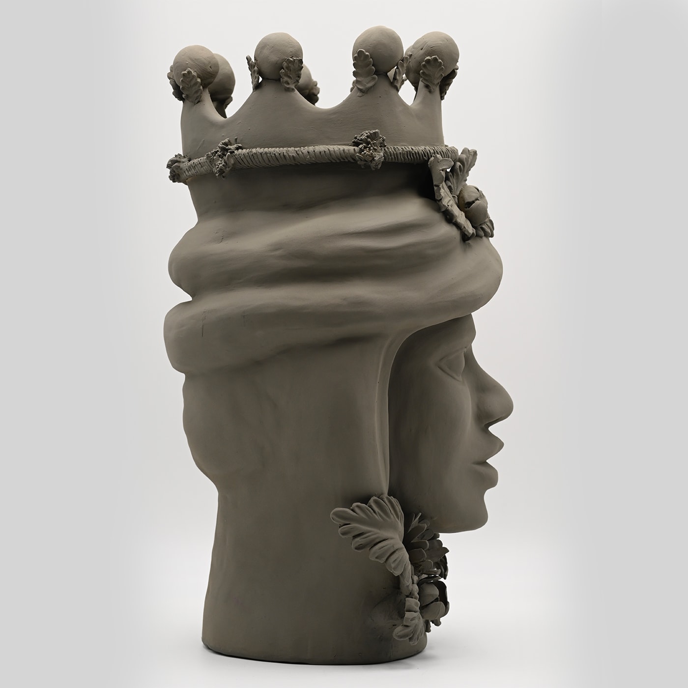 Unique Italian Moor's Head Sculpture