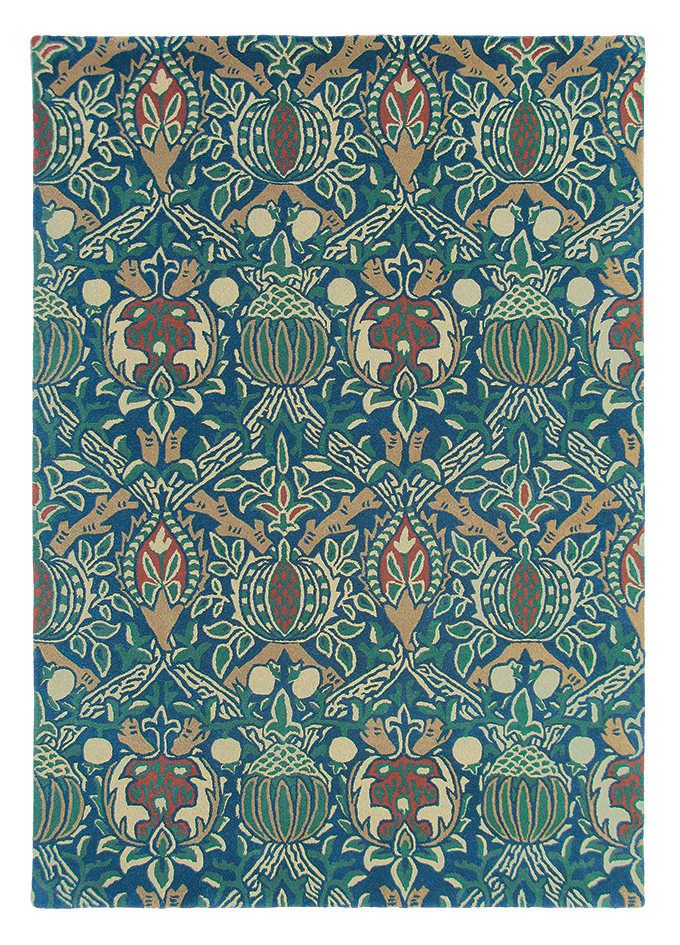 Granada Indigo/Red 27608 Rug | Size: 250 x 350 cm